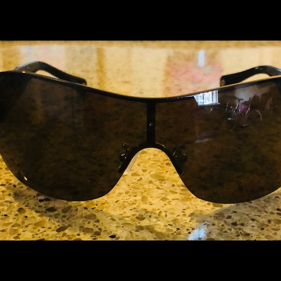 Authentic Oversized Coach Sunglasses + Coach case - Picture 6 of 7